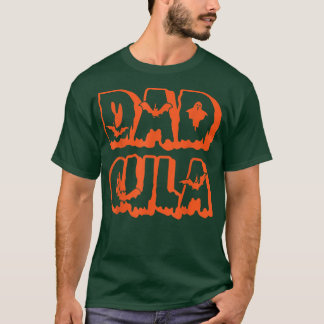 Camiseta Pai Dracula Monstro Costume Fácil Halloween