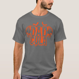 Camiseta Pai Dracula Monstro Costume Fácil Halloween