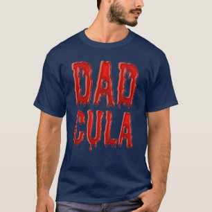 Camiseta Pai Dracula Monstro Costume Fácil Halloween G