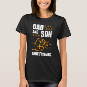 Camiseta Pai E Amizade Do Filho Para O Pai Da Eternidade.