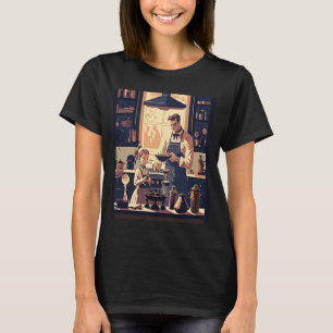 Camiseta Pai E Cozinhar Secundário Pai De Chef Legal 1