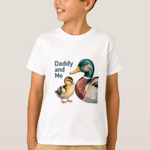 Camiseta Pai e eu - Edição Mallard Duck