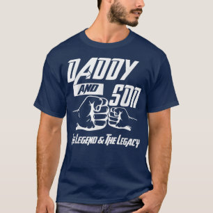 Camiseta Pai e Filho, a Legenda e o Legado Fist Bump