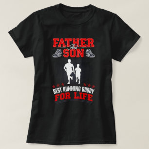 Camiseta Pai e filho, amigo em fuga