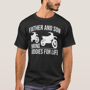 Camiseta Pai e Filho Cavalheiros da Vida Motocross B