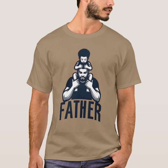 Camiseta Pai e Filho Forte Design (Frente)