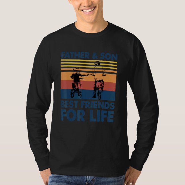 Camiseta Pai E Filho Melhor Amigo Para A Vida (Frente)
