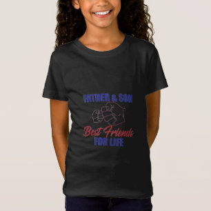 Camiseta Pai e Filho - Melhores Amigos para a Vida