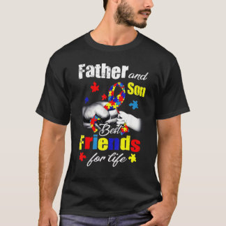 Camiseta Pai e Filho Melhores Amigos Para a Vida Consciênci