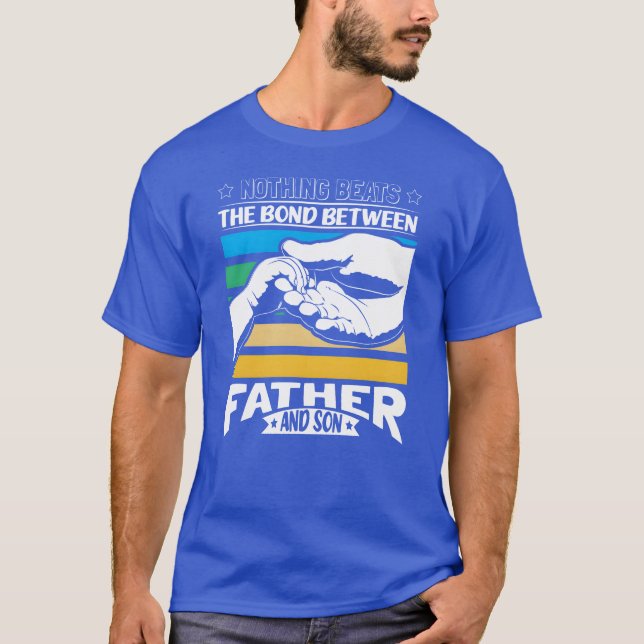 Camiseta Pai E Filho, Pai Do  Dotada De Ideia (Frente)
