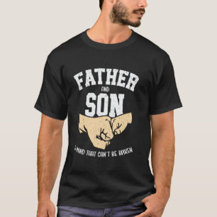 Camiseta Pai e Filho Um Laço Que Não Pode Ser Quebrado Punh