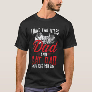 Camiseta Pai e Gato Pai Eu Balanço Ambos