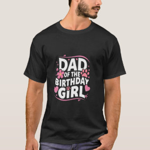 Camiseta Pai E Mãe, Aniversário, Gatinho Da Festa Da Famíli