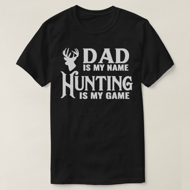 Camiseta Pai é meu nome (Frente do Design)