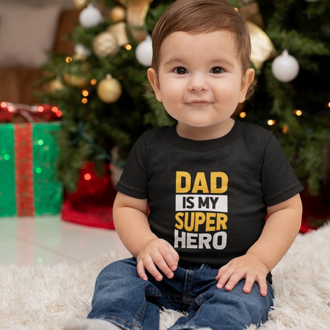 Camiseta Pai É Meu Super Herói (Criador carregado)