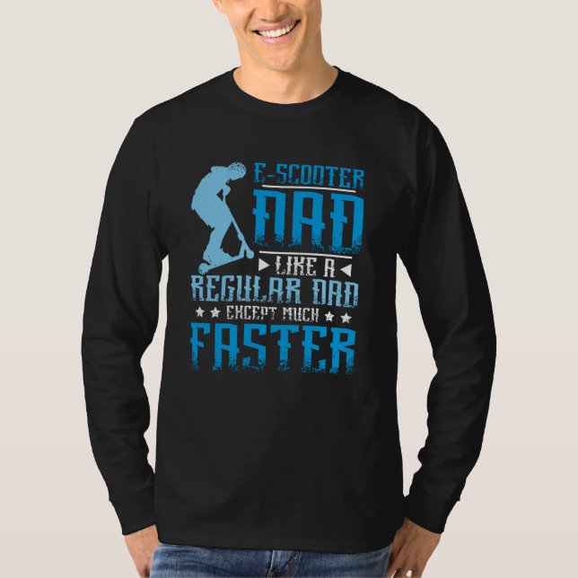 Camiseta Pai E Patinete (Frente)