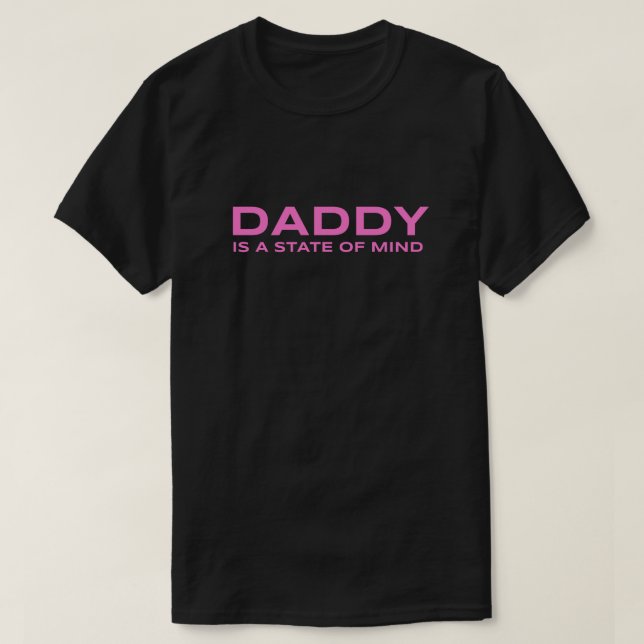 Camiseta Pai é um estado mental (Frente do Design)