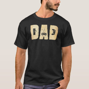 Camiseta Pai E Videos games Para O Dia 2019s