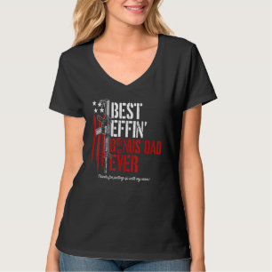 Camiseta Pai Effin Bonus De Effin Já Pai Direitos De Arma