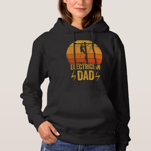 Camiseta Pai Elétrico Mens (Frente)