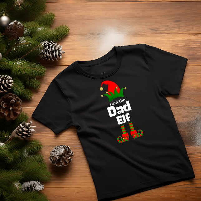 Camiseta Pai Elf coincidindo com o Natal (Criador carregado)