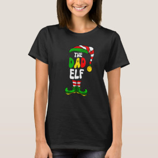 Camiseta Pai Elfo Pijama Grupo Correspondente Natal Férias 