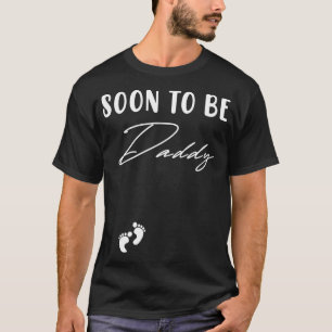 Camiseta Pai Em Breve Para Ser Dia de os pais Pai Primeira