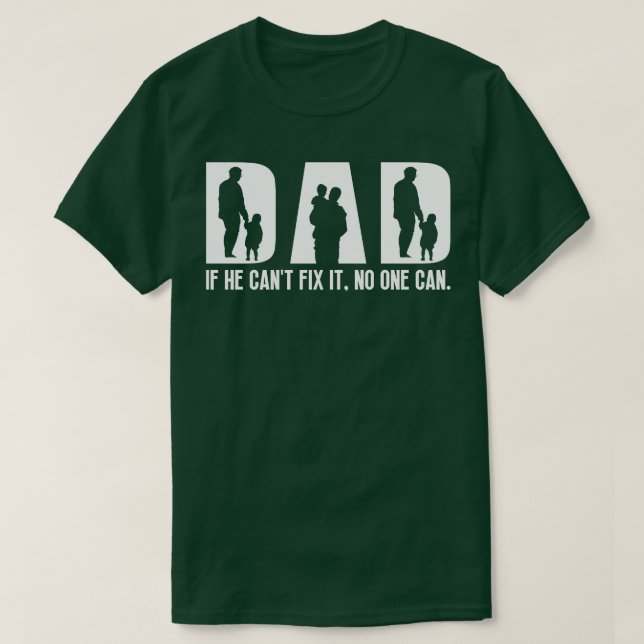 Camiseta Pai engraçado Aniversário 3 (Frente do Design)