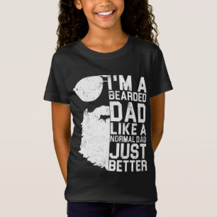 Camiseta Pai Engraçado Barba Dia de os pais Humor Id