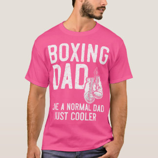 Camiseta Pai Engraçado De Boxin E Dia de os pais De Luz Par