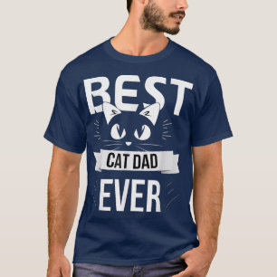 Camiseta Pai Engraçado de Gato, Melhor pai de Gato, Pai Leg