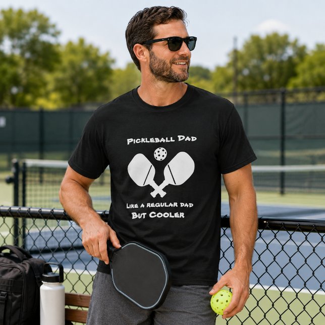 Camiseta Pai Engraçado de Pickleball (Criador carregado)