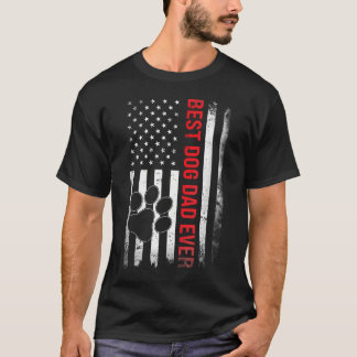 Camiseta Pai Engraçado Dia de os pais Cachorro