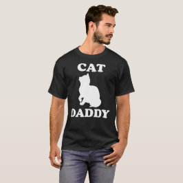 Camiseta Pai engraçado do gato