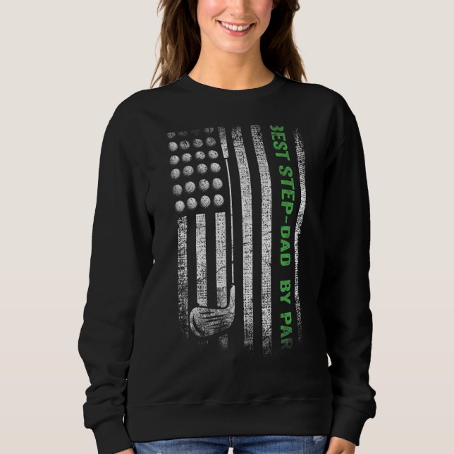 Camiseta Pai Engraçado Do Par Padre Golf (Frente)