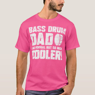 Camiseta Pai Engraçado do tambor de Banda