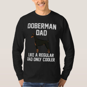 Camiseta Pai Engraçado Doberman