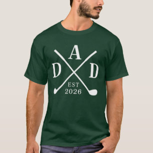 Camiseta Pai Engraçado Est 2026 Pai 2026 Carregando Novo Pa