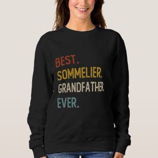 Camiseta Pai Engraçado Melhor Avô Sommelier Alguma Vez Cami
