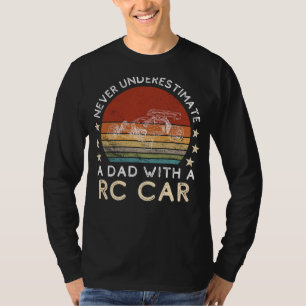Camiseta Pai engraçado, Tela de Carro RC - Pais com control
