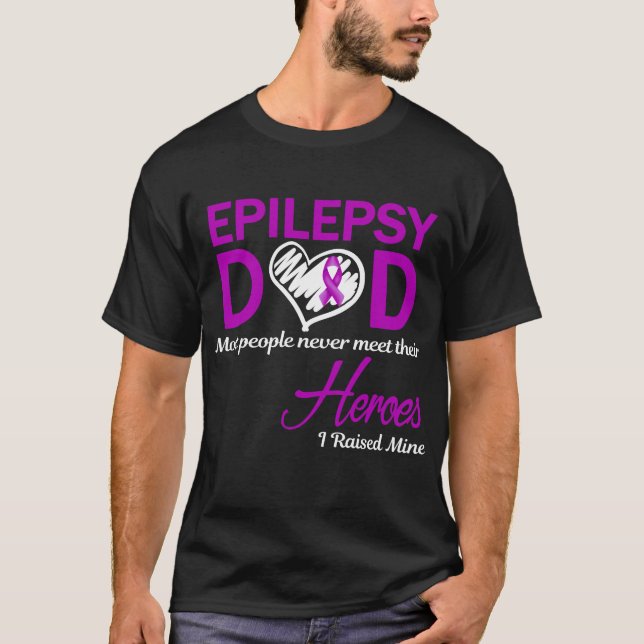 Camiseta Pai Epilepsia Eu Criei o Meu (Frente)
