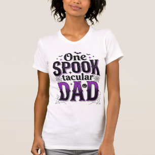 Camiseta Pai Espetacular de Halloween Design Vetorial Vinta