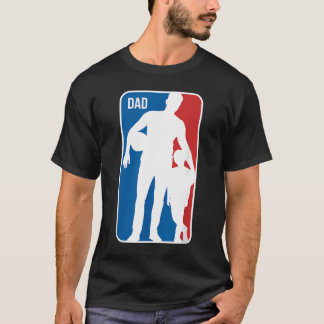 Camiseta Pai Esportes Basquete Pai Filho Silhueta Pais