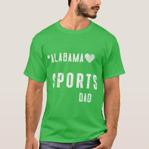 Camiseta Pai Esportivo do Alabama