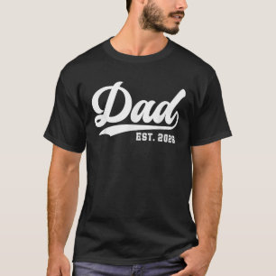 Camiseta Pai Est 2026 Promovido a Papai 2026 Pai 2026