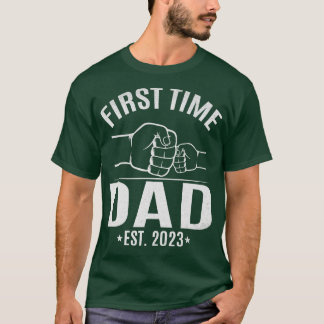 Camiseta Pai Est da Primeira Vez do Mens