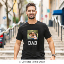 Pai Estabelecido Foto Tipografia Moderna Preta