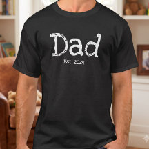 Pai Estabelecido Texto Branco Negrito