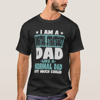 Camiseta Pai Estratégico Digital Mais Frio Que O Normal