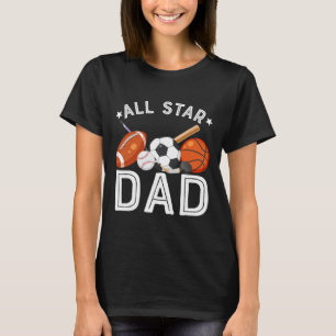 Camiseta Pai Estrela do Menino do Aniversário Sketll Futebo